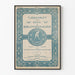 Vintage Art Nouveau Poster - Revue Bibliothéconomie 1903