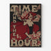 Vintage Poster Time and The Hour in Art Nouveau Style