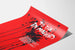 Poster To Die in Madrid in grafische stijl rood en zwart