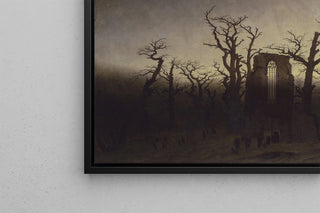 Kunstdruk | L'Abbaye dans le bois de chênes - Caspar David Friedrich