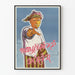 Vintage poster tegen totalitarisme propaganda