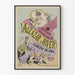Vintage Poster Theaterconcert Alcazar d'Hiver Faubourg Poissonnière