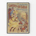 Vintage concertposter uit de 20e eeuw Boulevard Ménilmontant