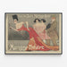 Marigny Poster - Every Evening Review - Vintage Theater — framed artwork on a wall