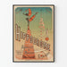 Vintage poster Hippodroom Arbeid Piramide Mazus & Abachi
