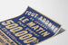 Vintage reclameposter van het dagblad Le Matin