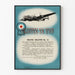 Vintage militaire poster Halifax Bulletin Nr. 13