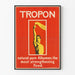 Vintage Tropon Albumen Reclameposter