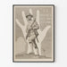 Vintage poster van de Amerikaanse mariniers, de rechterhand van oom Sam