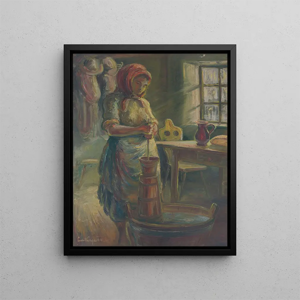 udovt Varga - Churning Butter.webp