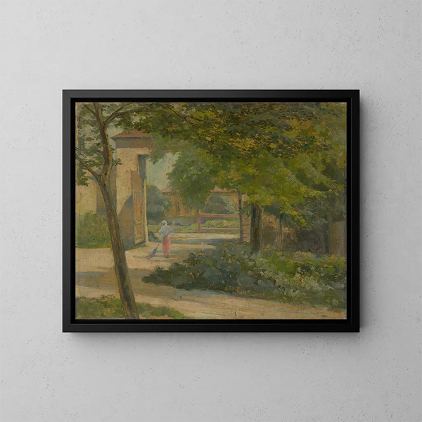Le Dvor Marinsky à Košice - Ludovit Ordok — ingelijst kunstwerk aan de muur