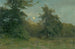 Landschap bij maanlicht met het kasteel van Slanec - Ludovit Ordok — weergave van het kunstwerk
