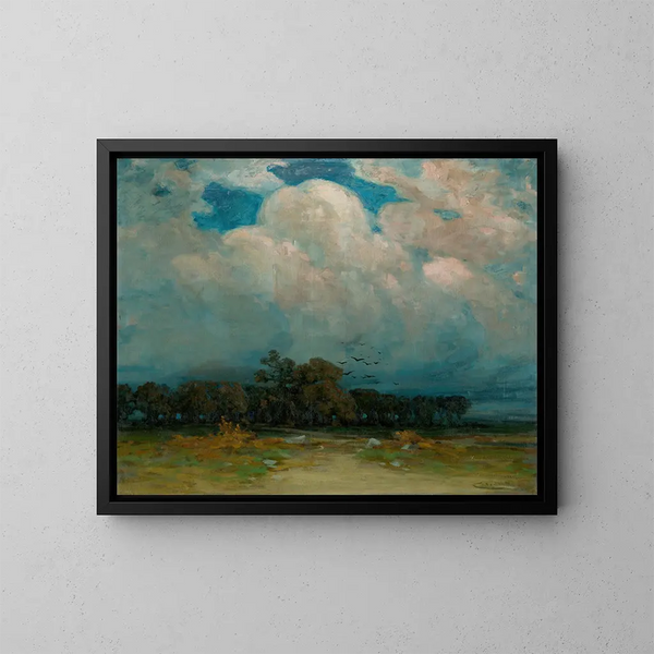 Pin - Ludovit Ordok — ingelijst kunstwerk aan de muur