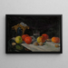 Natuurstudie met appels - Ludovit Ordok — ingelijst kunstwerk aan de muur