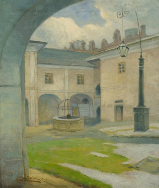 udovt ordk - The courtyard of the Renaissance manor house in Strky.webp