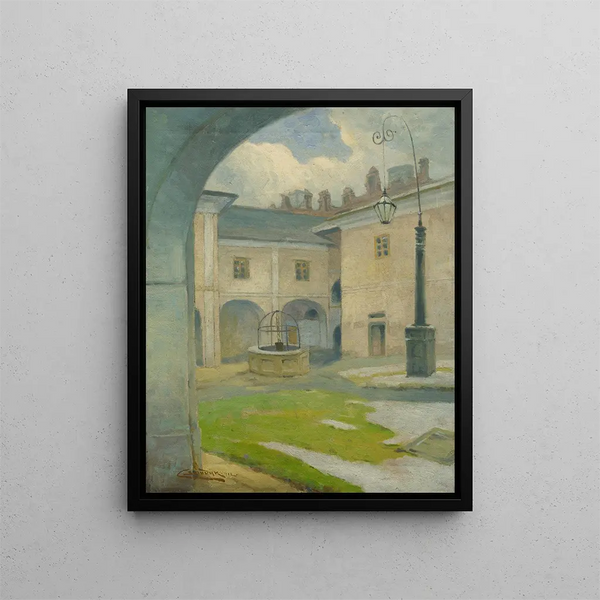 udovt ordk - The courtyard of the Renaissance manor house in Strky.webp