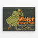 Vintage modeposter Ulster Prince of Wales — ingelijst kunstwerk aan de muur