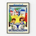 Vintage reclameposter Ultracalcium chocolade dragees
