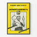 Vintage poster Ultravitamine 4 zwart en geel