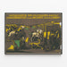 Vintage poster of moving, Graphische Anstalt J.E. Wolfensberger Zurich — framed artwork on a wall