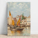 Reproductie van het schilderij een uitzicht op Venetië - Antonietta Brandeis