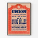 Vintage poster Union - Les Diving Belles in Straatsburg