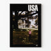 Vintage poster van USA Plantation Louisiana voor muurdecoratie