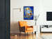 Vintage reclameposter Uvesterol met pop in doos