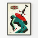 Vintage Val d'Or Poster - Stylized Illustration of Tool and Silhouette