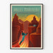 Decoratieve Poster Valles Marineris - Futuristische Marslandschappen