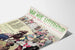 Noorse literaire vintage poster - 12 dichters uit de 20e eeuw
