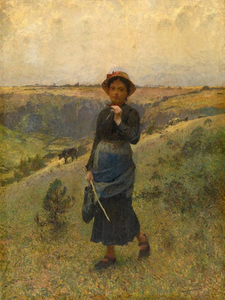variste Carpentier - Cowherd in the Ardennes.webp
