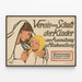 Vintage poster advocating for children's protection against exploitation and abuse — framed artwork on a wall
