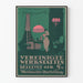 Vintage Poster Vereinigte Werkstätten Kersttentoonstelling