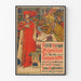 Vintage Poster Tentoonstelling van de Gouden Spoel in Brugge 1907