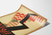 Vintage reclameposter Vigil van pure zijde voor W. Ellis Co.