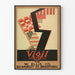 Vintage reclameposter Vigil van pure zijde voor W. Ellis Co.