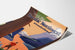 Vintage poster Noordwest-Pacific reis per trein