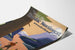 Vintage poster Reizen door het Pacific Northwest per trein