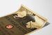 Oud Russisch cavalerie militaire poster voor oorlogsuitlening
