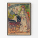 Vintage poster Kindervoertuigen - Hangwagenauto