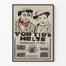 Vintage poster Vor Tids Helte - Filmposter uit de jaren 1920
