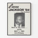 Jesse Jackson 1984 verkiezingsposter
