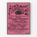 Vintage poster tentoonstelling Margit Graberova en V. Perlrott Caba