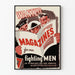 Vintage poster Gezocht tijdschriften voor onze strijders