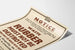 Vintage Poster Notice on Recycled Rubber from 1942