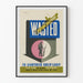 Vintage militair poster Wasted Clothing Equipment