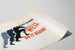 Vintage militaire propagandaposter We Beat 'Em Before — weergave van het kunstwerk