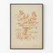 Vintage poster We Said Goodbye stijl oud