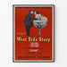 Vintage poster West Side Story Broadway Theater
